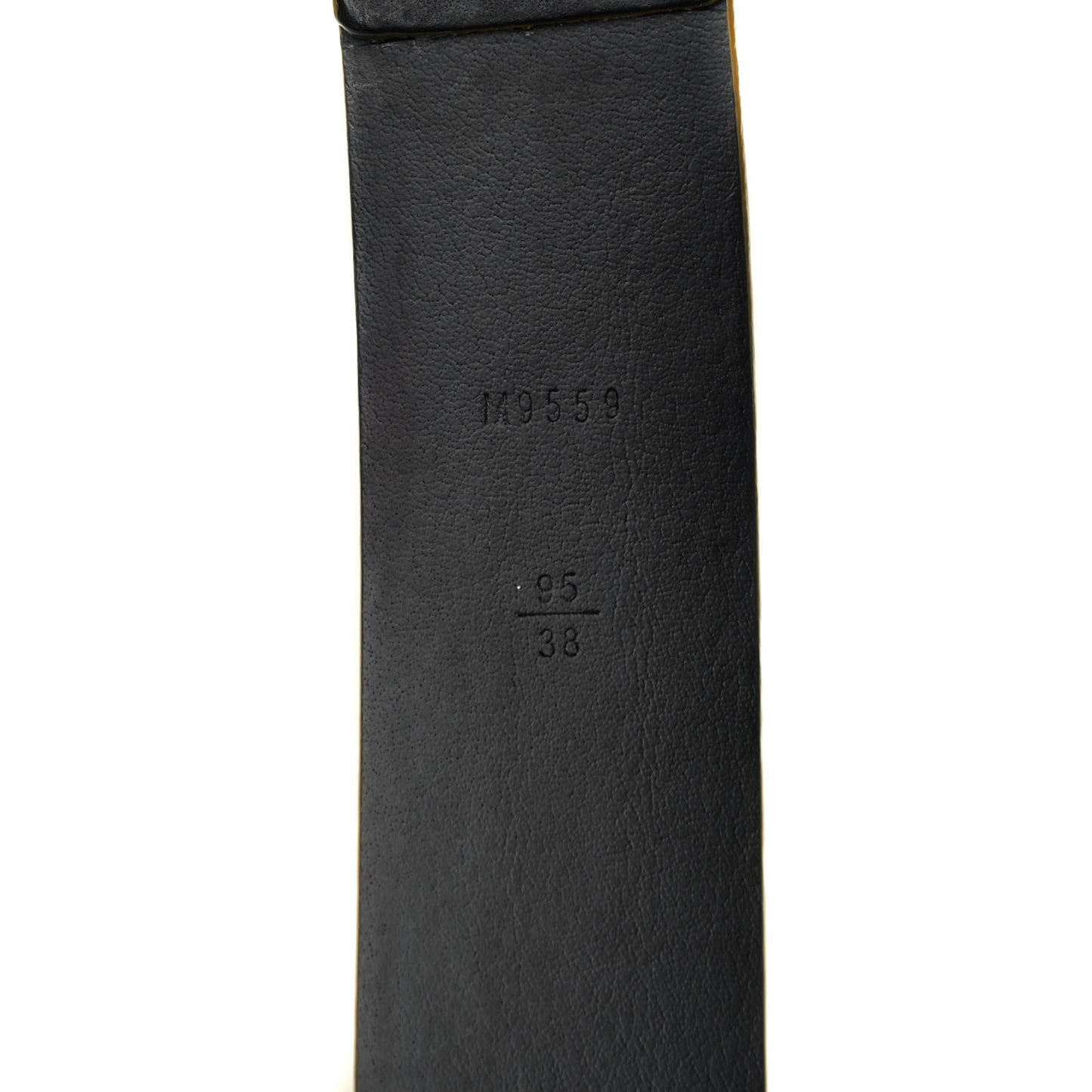 Calfskin Maison Fondée en 1854 Belt 95 38 Black