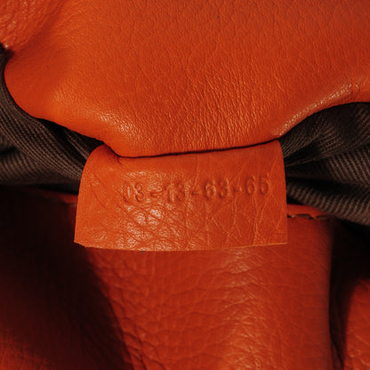Chloe Grained Calfskin Medium Marcie Saddle Bag Orange 10 of 10