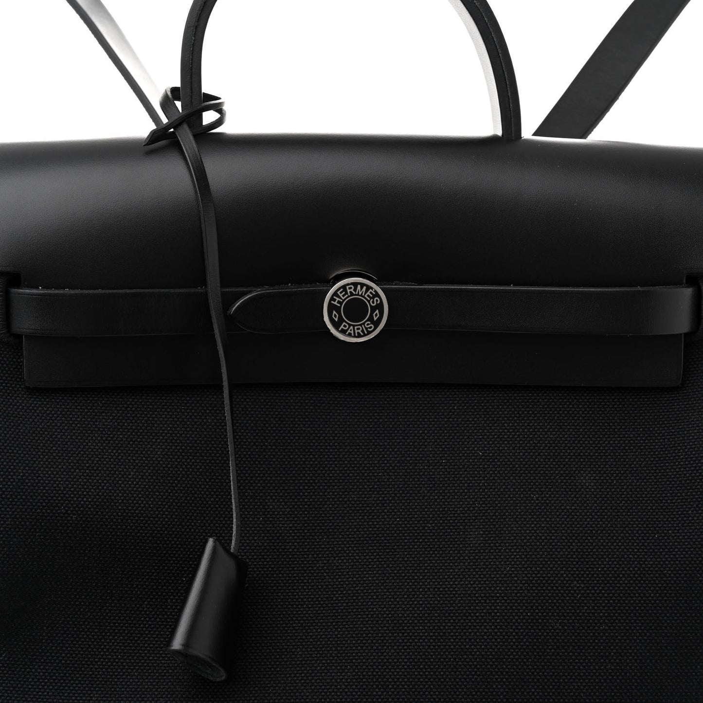 Military Toile Vache Hunter Herbag a Dos Zip Retourne Backpack Black