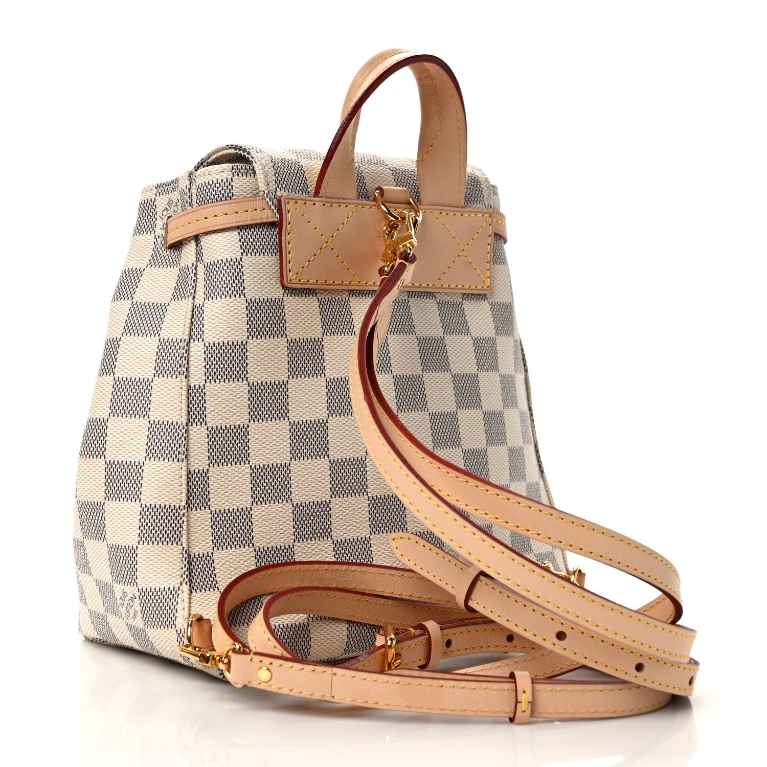 Louis Vuitton Damier Azur Sperone BB Backpack 3 of 9