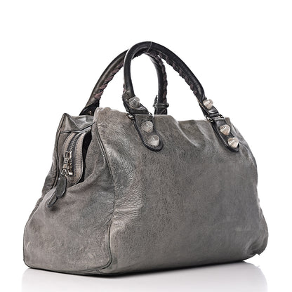 Balenciaga Agneau Giant 21 Silver Hardware Mid Day Grey 3 of 23