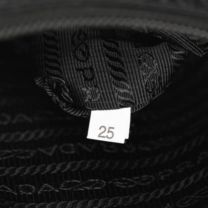 Prada Tessuto Nylon Saffiano Medium Backpack Black 6 of 11