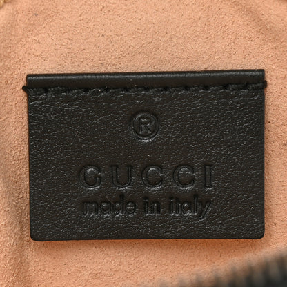 Gucci Calfskin Matelasse GG Marmont Round Mini Bag Black 6 of 10