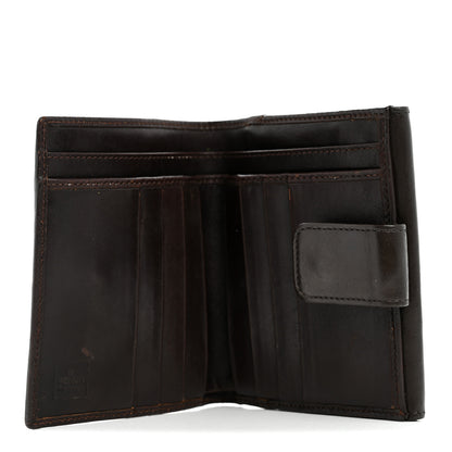 Fendi Zucca Calfskin Compact Wallet Tobacco 5 of 9