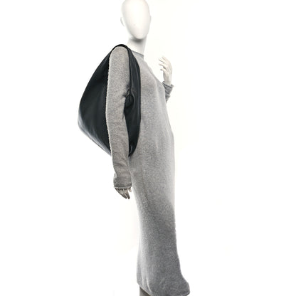 The Row Grained Calfskin Medium Everyday Shoulder Bag Bottle Green 2 of 9