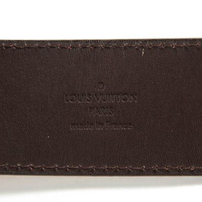 Louis Vuitton Damier Ebene 40mm LV Initiales Belt 85 34 5 of 6