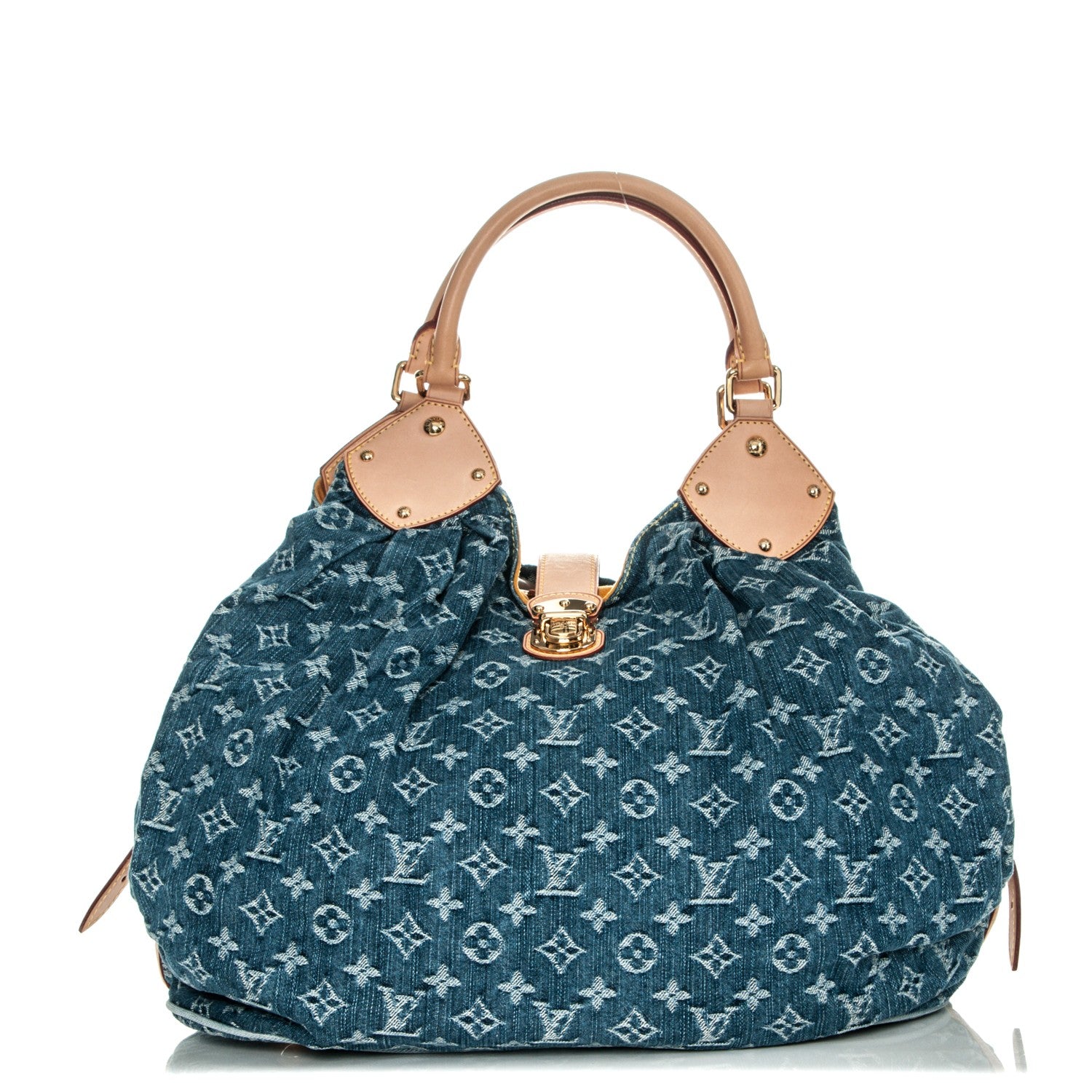 Louis Vuitton Denim Mahina XL Blue 1 of 7