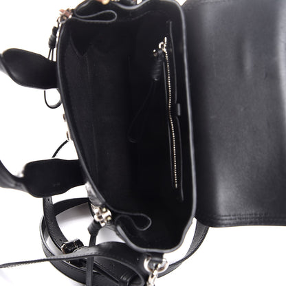 3.1 Phillip Lim 3.1 Python Calfskin Embossed Mini Pashli Satchel Black Nude 6 of 8
