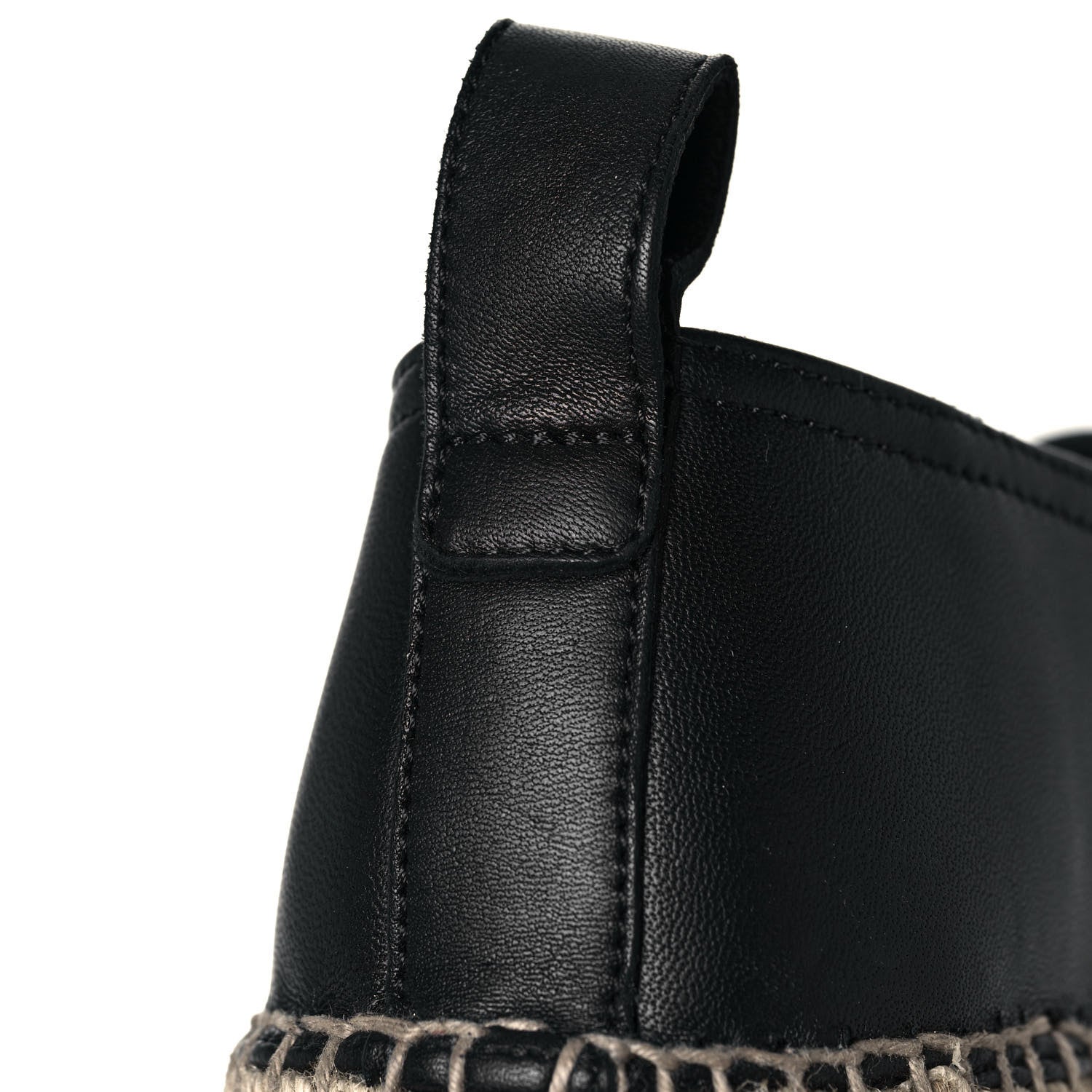 Givenchy Lambskin Logo Espadrilles 41 Black 9 of 11