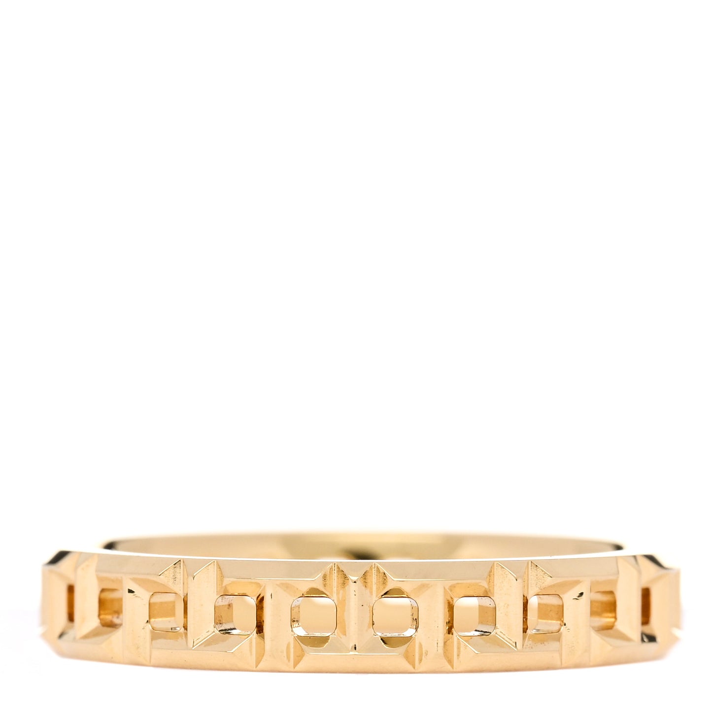 18K Yellow Gold T True Narrow Ring 53 6.5