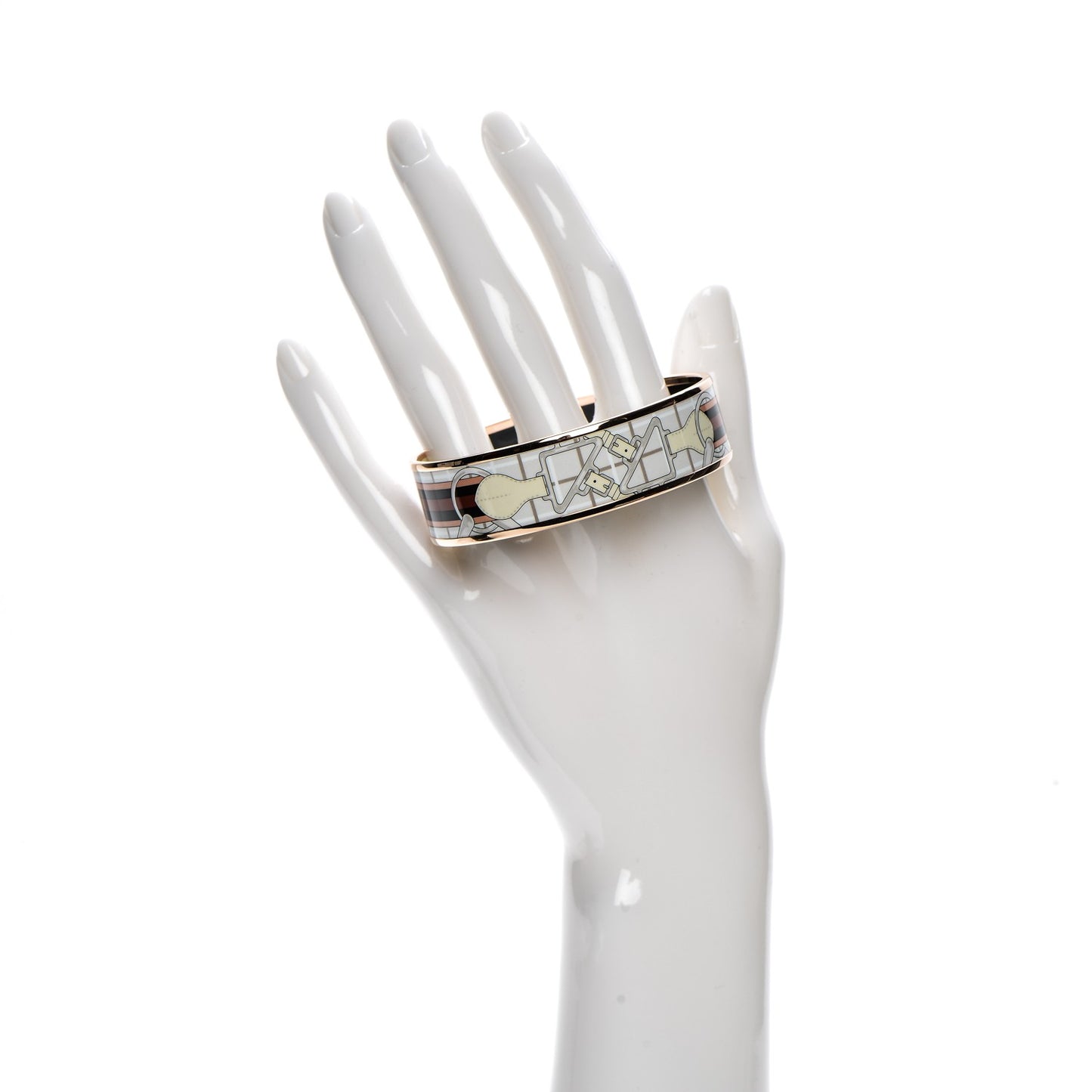 Enamel Printed Wide Tatersale Bracelet 65