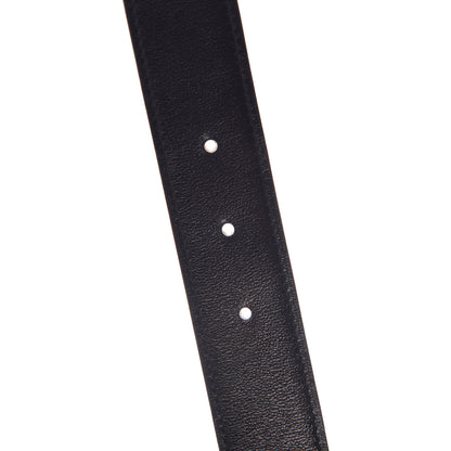 Hermes Box Togo 32mm Quizz H Belt 80 Black Gold 5 of 7