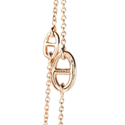 Hermes 18K Rose Gold PM Farandole Necklace 120 4 of 4
