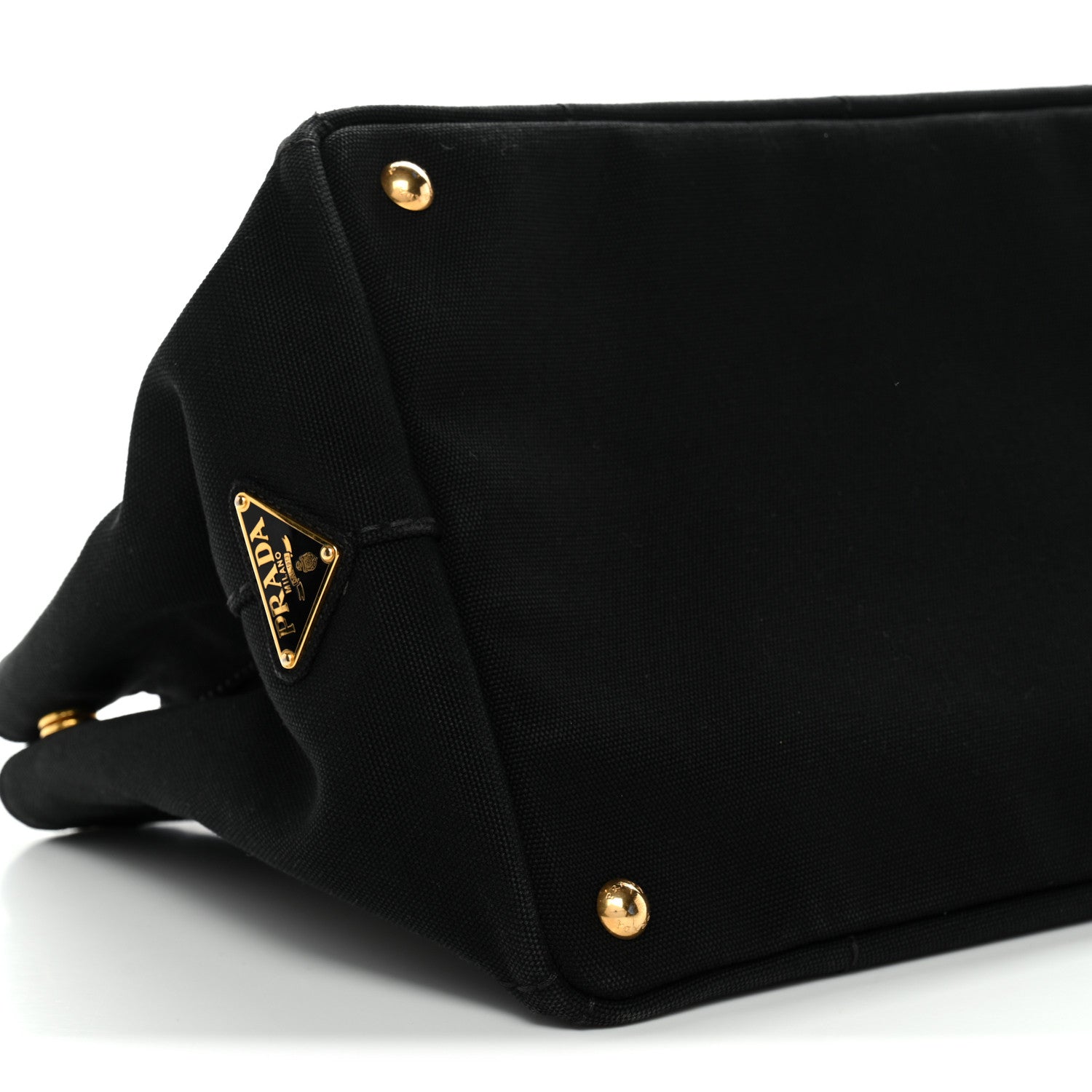 Prada Canapa Logo Tote Black 9 of 11