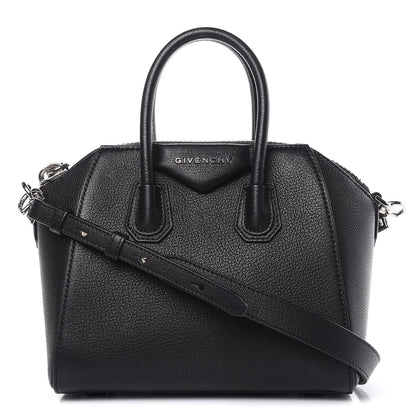 Givenchy Sugar Goatskin Mini Antigona Black 1 of 12