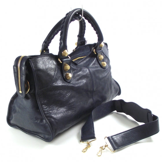 Balenciaga Chevre GGH Part Time 05 Navy 3 of 17