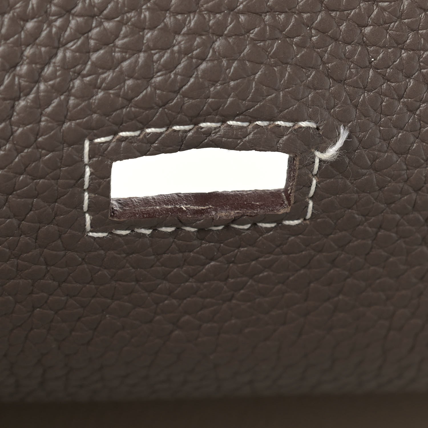 Hermes Taurillon Clemence Jypsiere 34 Etoupe 13 of 13