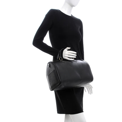 Louis Vuitton Epi Speedy 30 Black 2 of 8