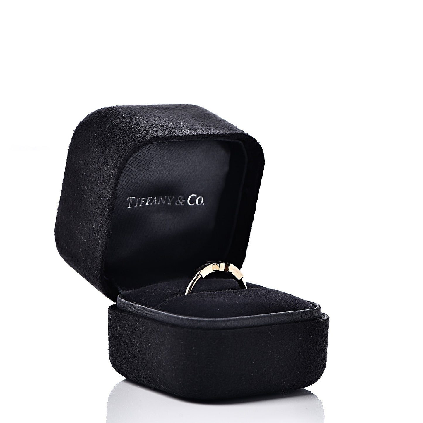 18K Yellow Gold T Wire Ring 54 6.75