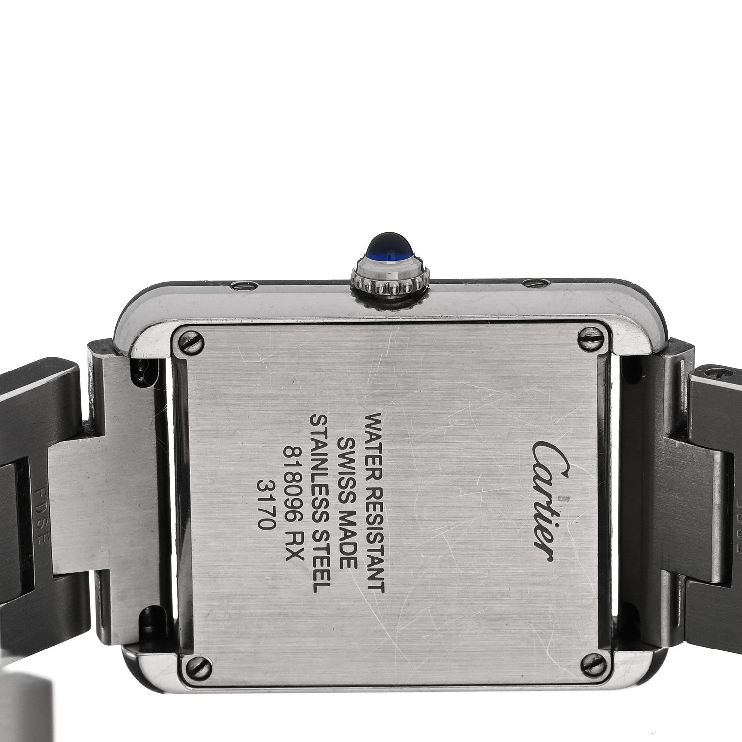 Cartier Stainless Steel 24mm Tank Solo Quartz Watch 4 of 5
