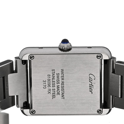 Cartier Stainless Steel 24mm Tank Solo Quartz Watch 4 of 5