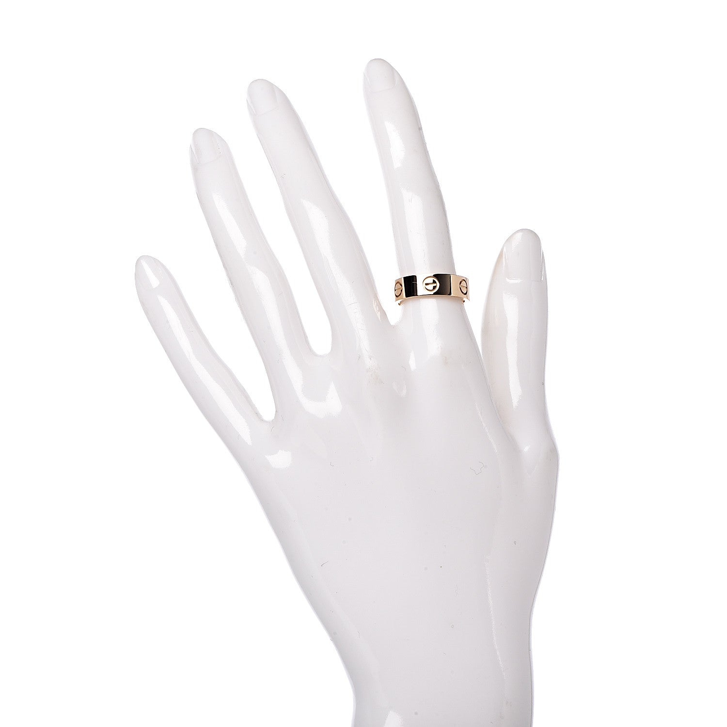Cartier 18K Yellow Gold 5.5mm LOVE Ring 51 5.75 2 of 5