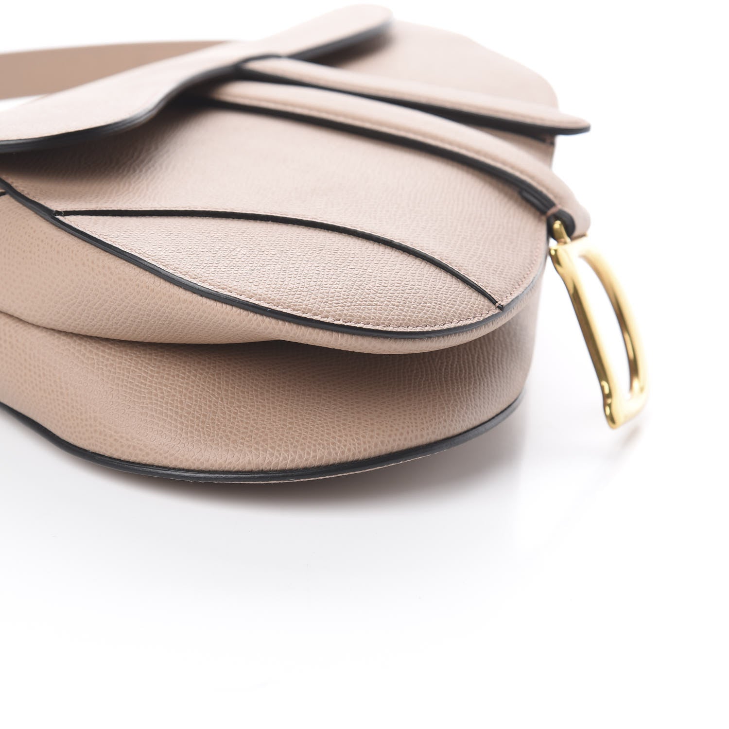 Christian Dior Grained Calfskin Saddle Bag Fard 5 of 8