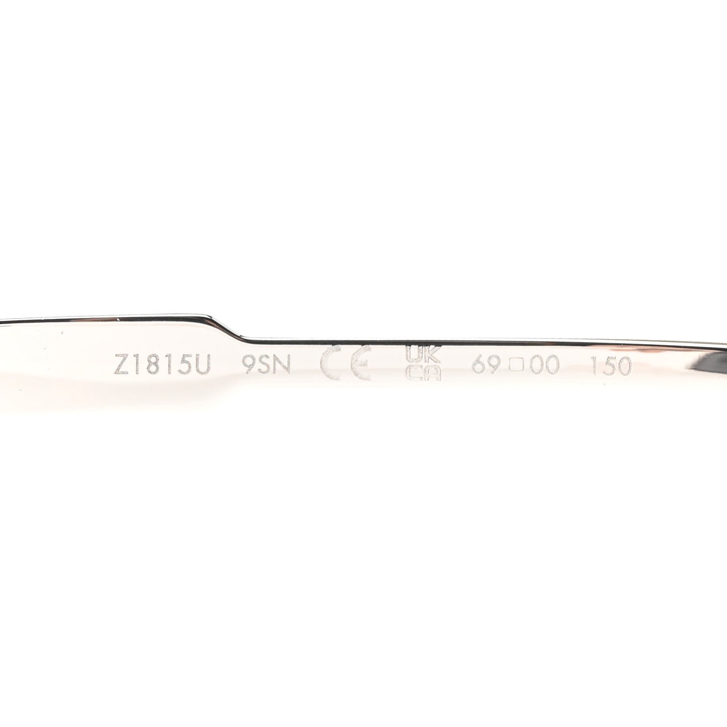 Metal Swarovski Crystal Cyclone Sunglasses Z1815U Silver