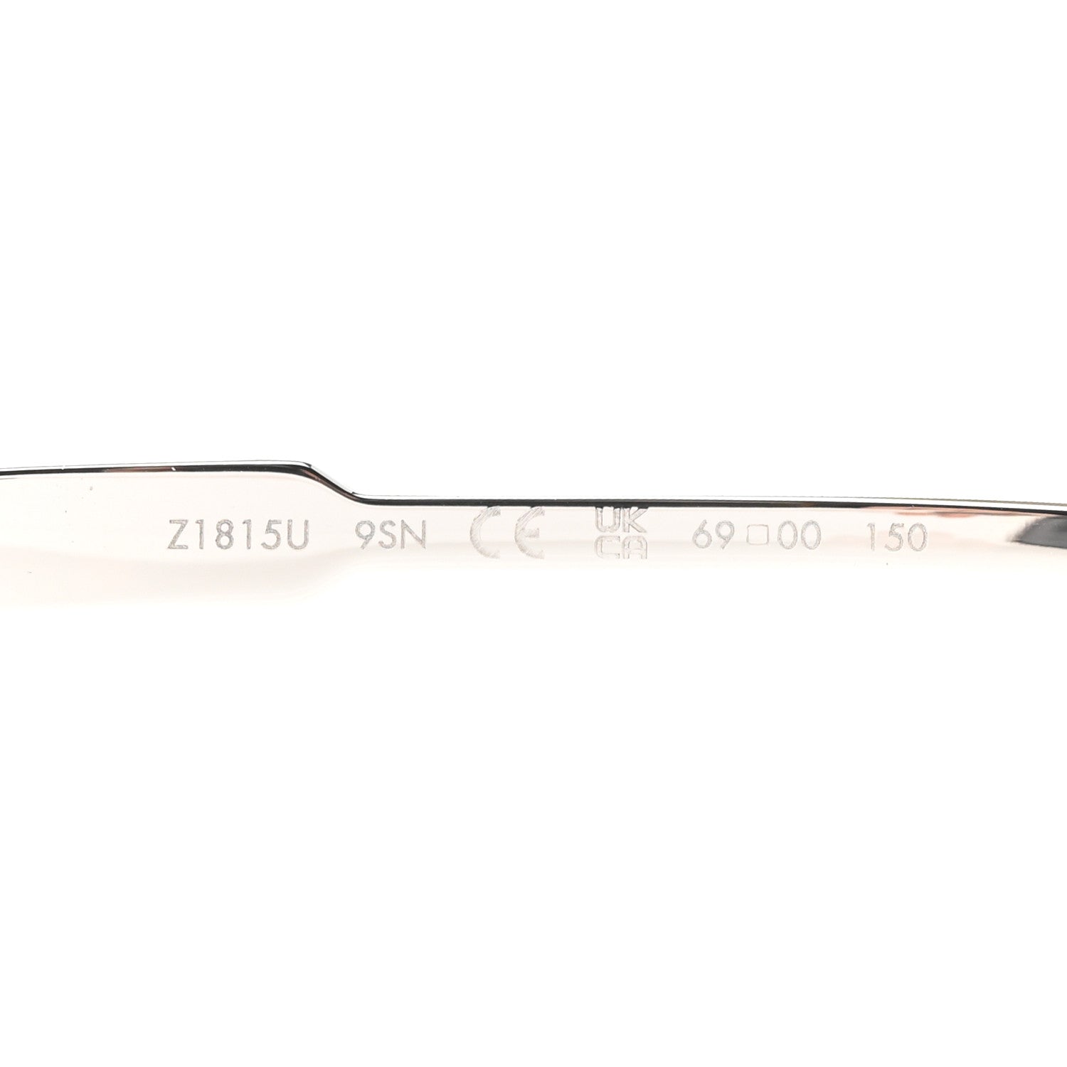Louis Vuitton Metal Swarovski Crystal Cyclone Sunglasses Z1815U Silver 5 of 7