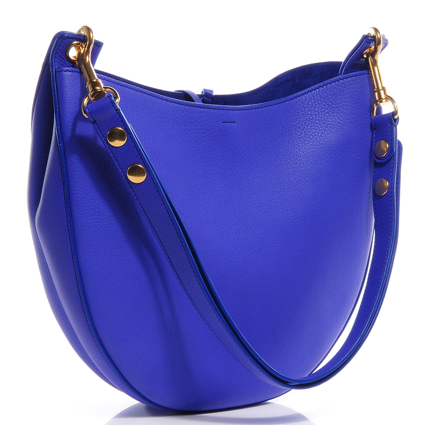 Supple Calfskin Small Hobo Indigo