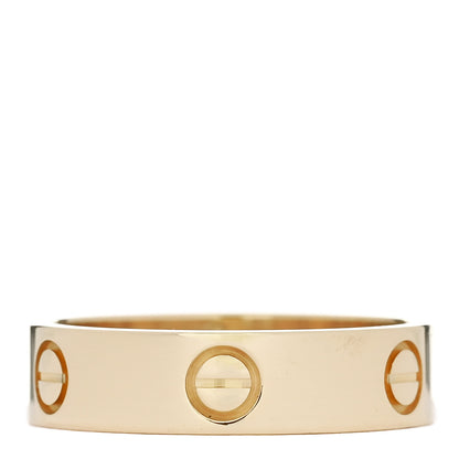 Cartier 18K Yellow Gold 5.5mm LOVE Ring 61 9.5 1 of 5