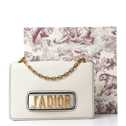 Christian Dior Calfskin J'Adior Chain Flap Bag Off White 10 of 10