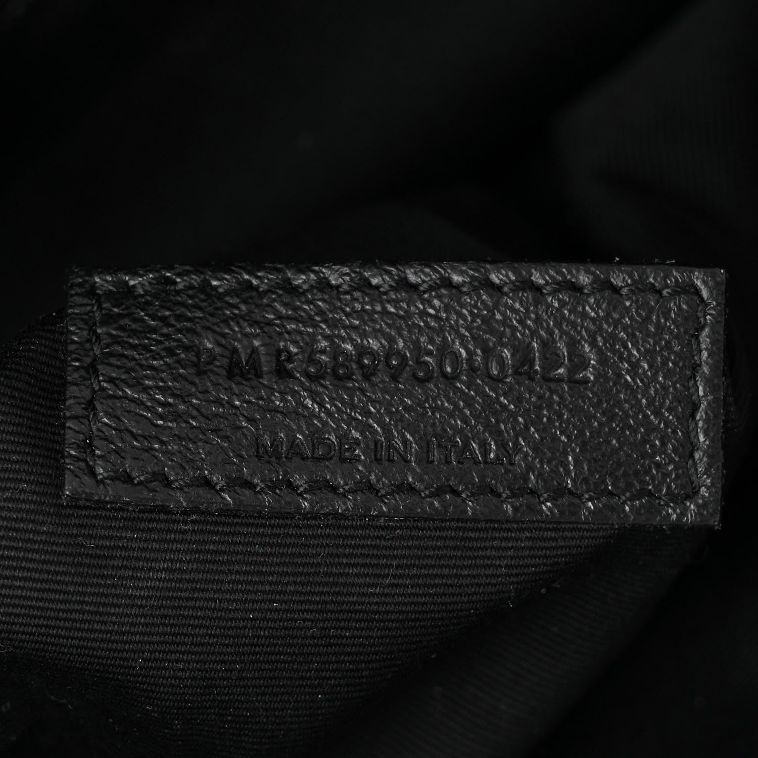 Saint Laurent Crinkled Calfskin Matelasse Monogram Large Niki Shopper Tote Black 7 of 10