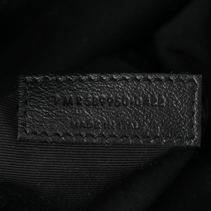 Saint Laurent Crinkled Calfskin Matelasse Monogram Large Niki Shopper Tote Black 7 of 10