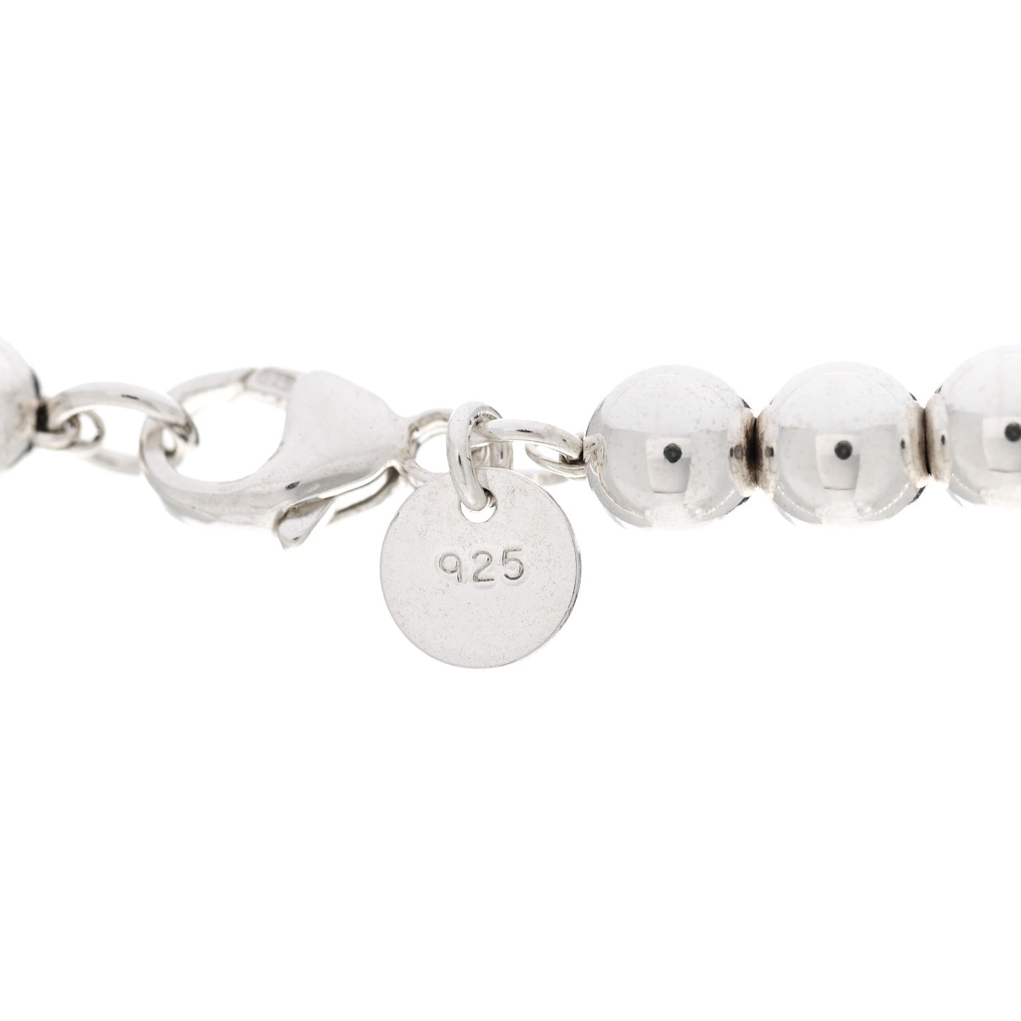 Sterling Silver HardWear Graduated Ball Necklace