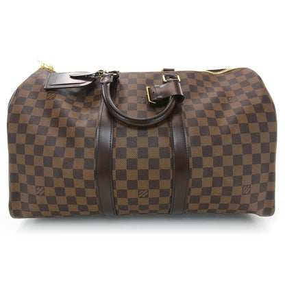 Louis Vuitton Damier Ebene Keepall Bandouliere 45 3 of 8