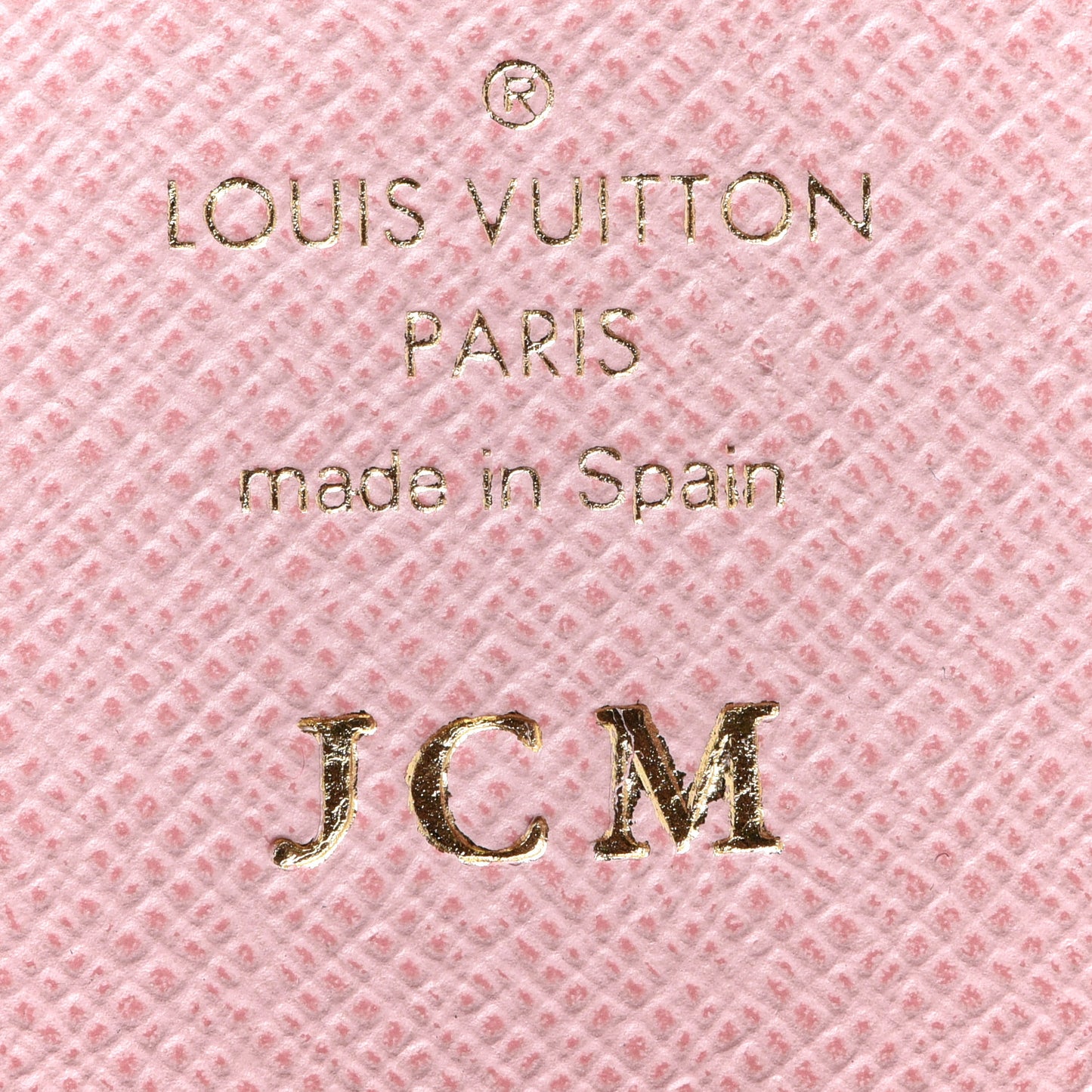 Monogram Rosalie Coin Purse Rose Ballerine
