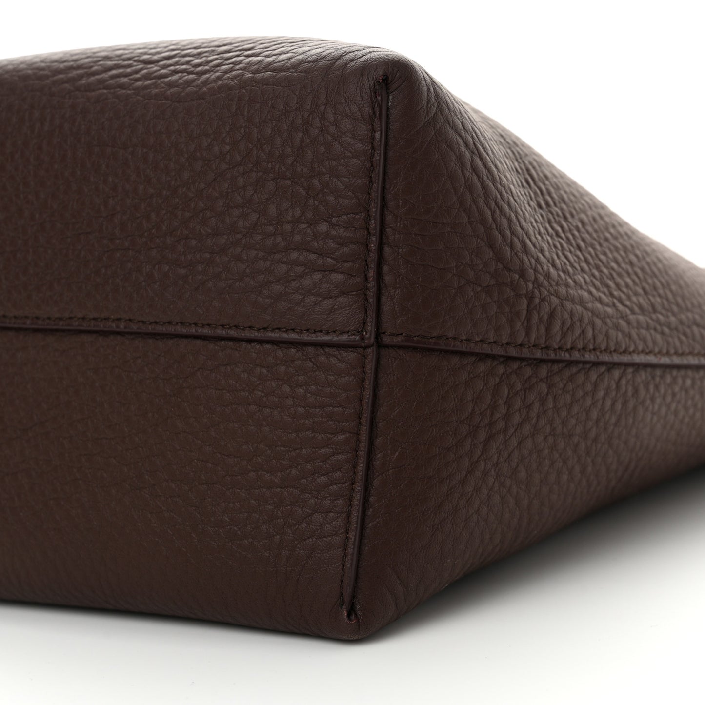 Grained Calfskin Small N/S Park Tote Acajou