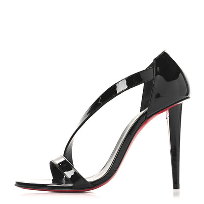Christian Louboutin Patent Astridal 100 Pumps 38 Black 1 of 9