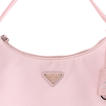 Prada Tessuto Nylon Mini Re-Edition 2000 Bag Alabastro 9 of 11