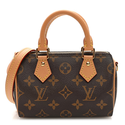 Louis Vuitton Monogram Nano Speedy Bandouliere 1 of 10
