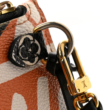 Louis Vuitton Monogram Giant Crafty Neverfull MM GM Pochette Creme Caramel 10 of 10