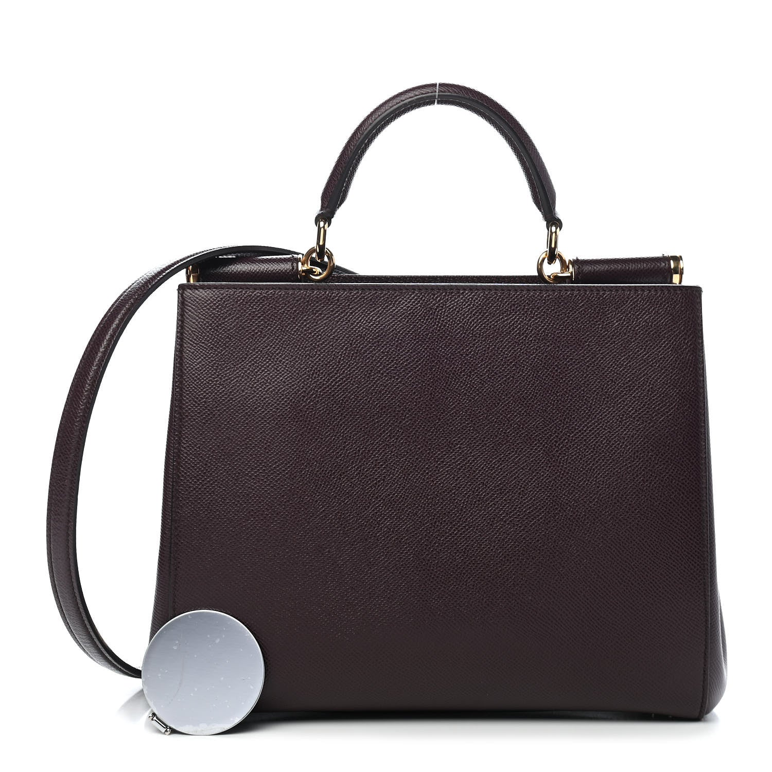 Dolce & Gabbana Dauphine Miss Sicily Shopper Tote Mosto 1 of 8