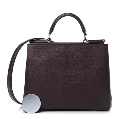 Dolce & Gabbana Dauphine Miss Sicily Shopper Tote Mosto 1 of 8