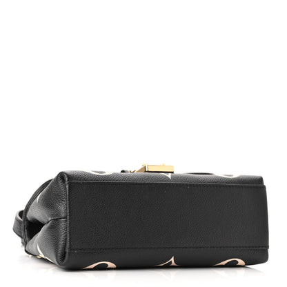 Louis Vuitton Empreinte Monogram Giant Madeleine BB Black Beige 4 of 9