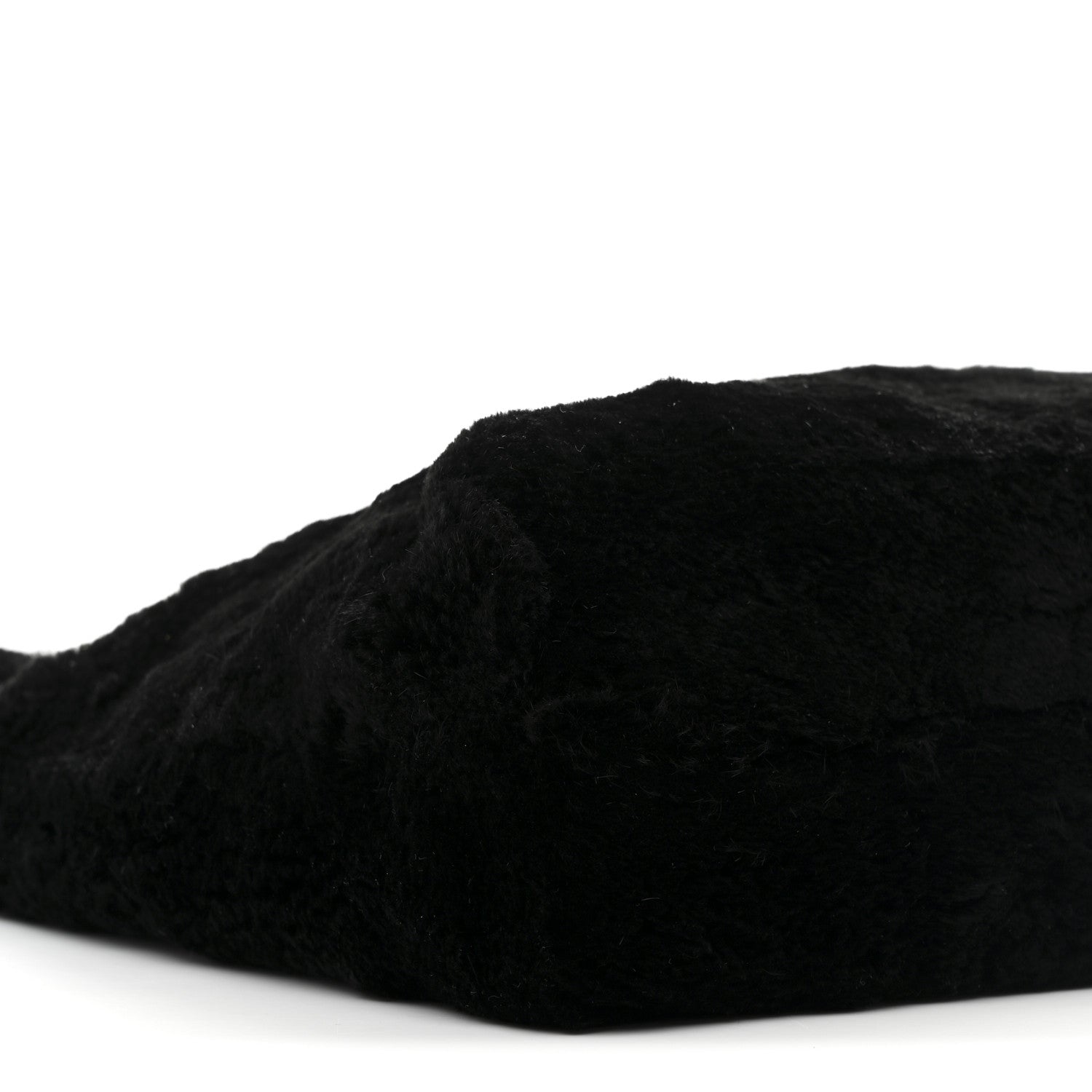 Chanel Orylag Rabbit Fur CC Tote Black 9 of 10