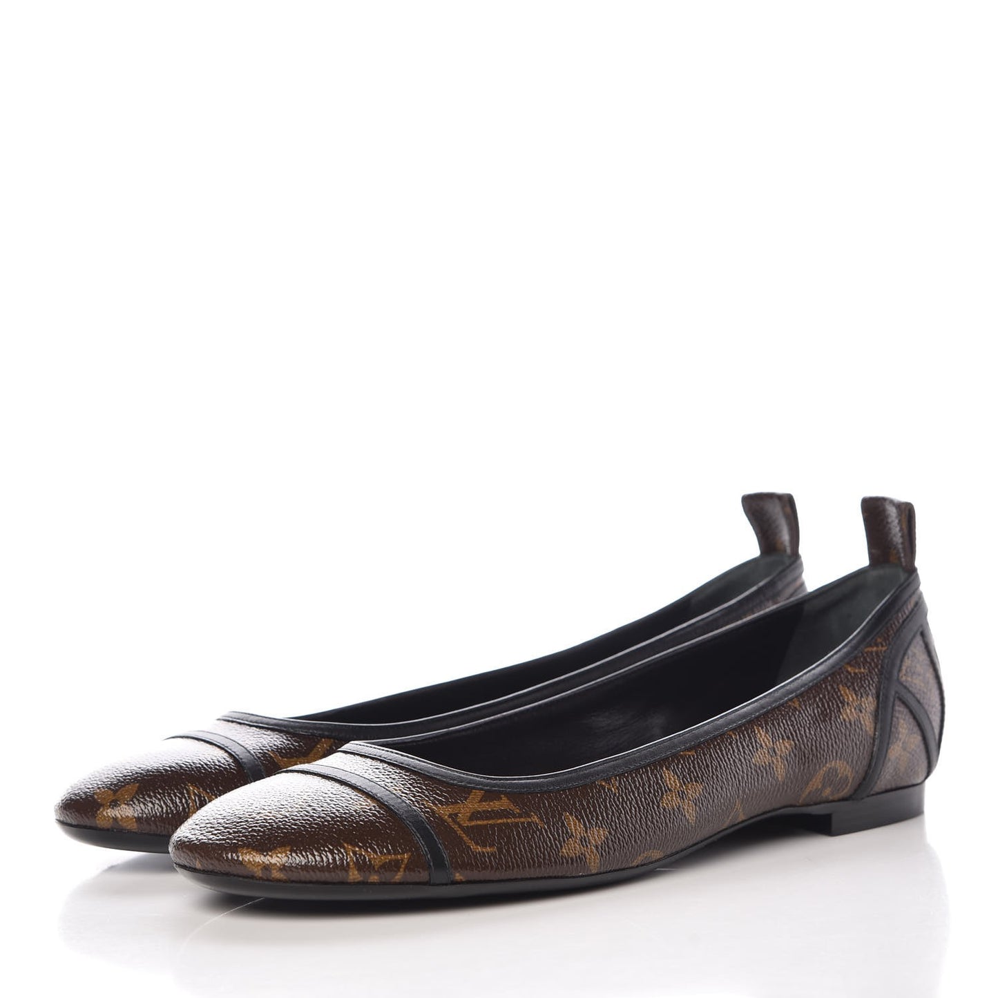 Monogram New Revival Ballerina Flats 40.5 Cacao