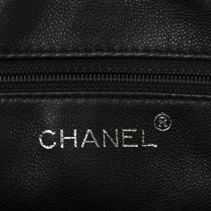 Chanel Lambskin Stitched Camera Case Black 6 of 12