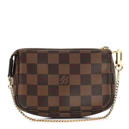 Louis Vuitton Damier Ebene Mini Pochette Accessories 1 of 8