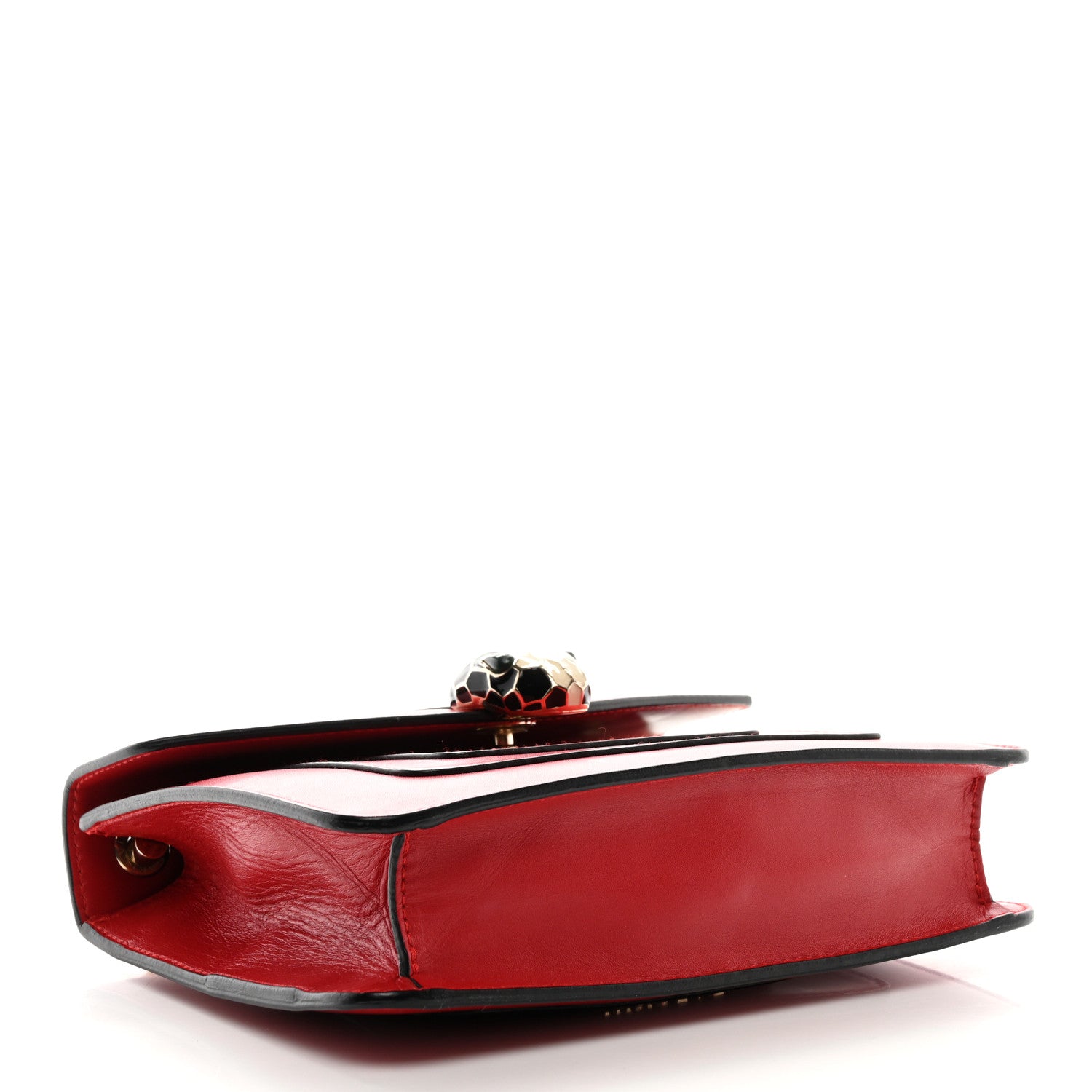 Bulgari Calfskin Serpenti Forever Crossbody Bag Red 5 of 12